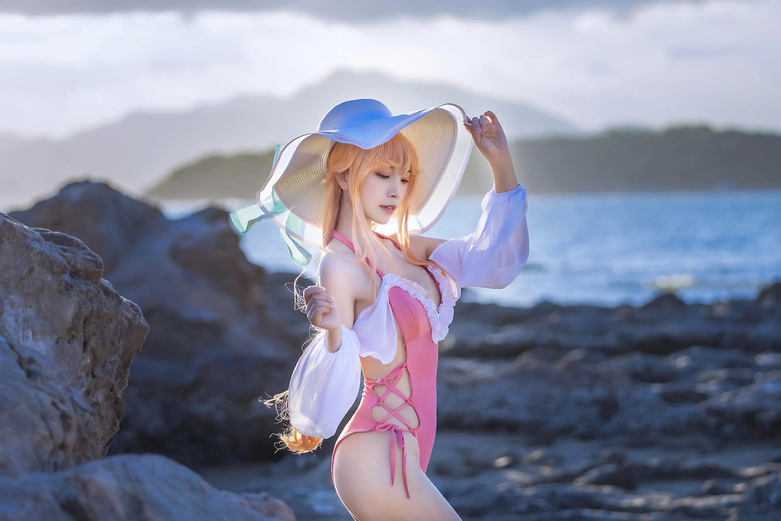 Neko-薇薇 – NO.09 黎塞留泳装 [25P]插图2